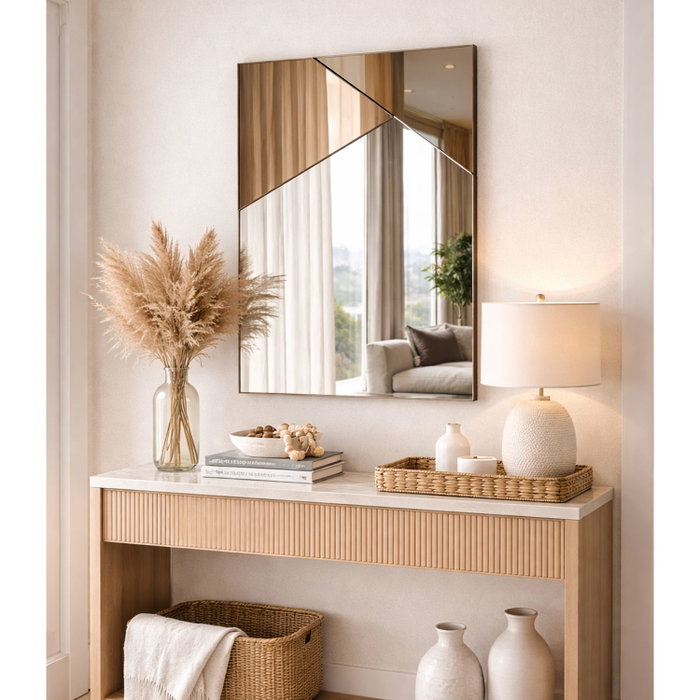 Hanah Home Espejo Ecológico Flotal-E Vertex - Bronze v2
